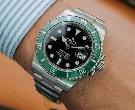 rolex green submariner 2020